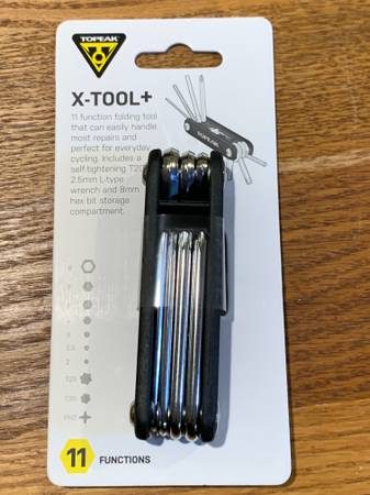 Multi-tool, Bicycle, "Topeak™️ X-Tool®️", 11 function cycling tool 1