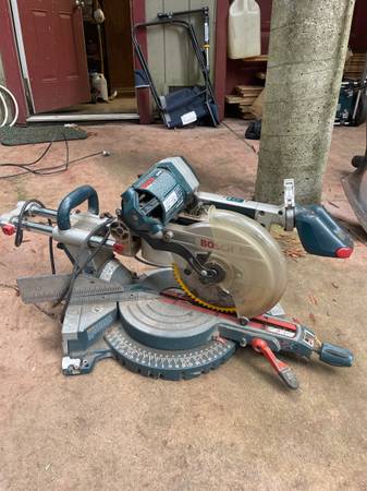 Bosh compound miter slide, saw 1