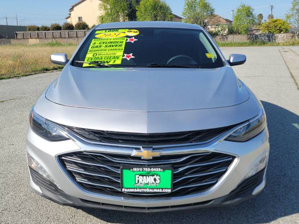 2021 Chevy Chevrolet Malibu LT sedán Plata Ice Metallic - $17,900 (san jose sur)63613251178497121