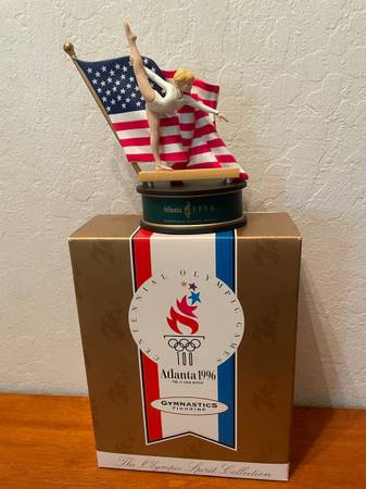 HALLMARK 1996 ATLANTA OLYMPIC GYMNASTICS FIGURINE BRAND NEW 1