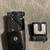 2 pc black leather Motorola 2 way radio holster for belt 1 thumbnail