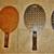 5 Vintage  Wood Paddle Ball Racquet s, FOR USE OR DECOR 4 thumbnail