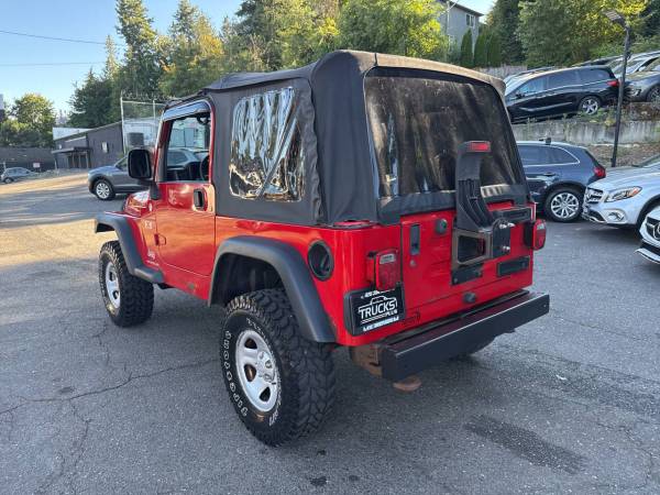 2006 Jeep Wrangler 4x4 4WD X 2dr SUV - $7,991 (Trucks Plus NW)63624395568131122