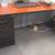 Nice Large Brown/Black Office Desk. Arrange for pickup at your expense 1 thumbnail
