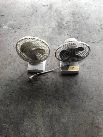 TWO PERSONAL TABLE FAN - VERY GOOD 1