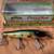 Antique - C.C.B. Co. LURE W/Box. Pikie, Wood W/Glass Eye No. 701 Aprox 1 thumbnail