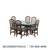 Vintage Hickory Chair Glass Dining Set (Was 4800) 4 thumbnail