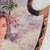 Wooden Arrowhead Clock with Indian Girl & Cougar on face 5 thumbnail