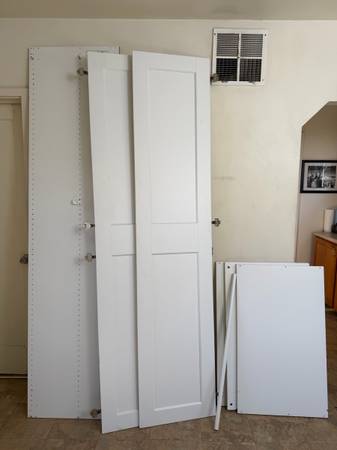 IKEA Pax Shelves Side GRIMO Doors Mill and University in Tempe 1