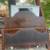 Vintage antique walnut depression full size be with side rails 1 thumbnail