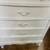 Vintage white French Provincial dresser chest 3 thumbnail