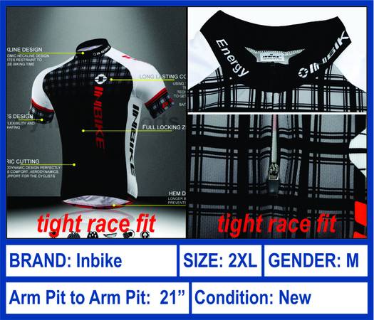 ®"Extra Cool" Cycling Jersey - Short Sleeve (New with Tags) 1