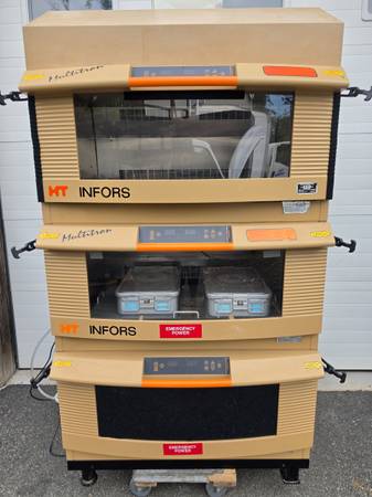 Infors HT Multitron 3-Stack Laboratory Incubator Shaker AJ103C 1