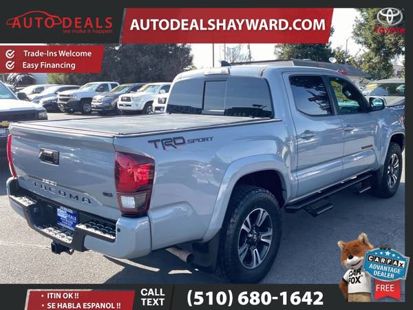 2019 Toyota Tacoma Double Cab TRD Sport Pickup 4D 4 D 4-D 5 ft - $33,999 (Auto Deals)63469633226243123
