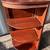 Vintage Mahogany Demi-Lune Shelf Pair – Sligh-Lowry, Holland MI 8 thumbnail