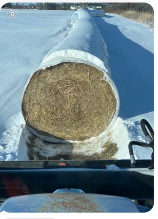 4 x 4 round bales 1