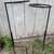 Wrought iron in ground planter stands 1 thumbnail