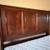 Solid Mahogany Queen Bed Frame with Mattress and Box springs 3 thumbnail