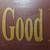 LARGE, WOOD GOOD FOOD, GOOD FRIENDS, GOOD TIMES SIGN PLAQUE 2 thumbnail