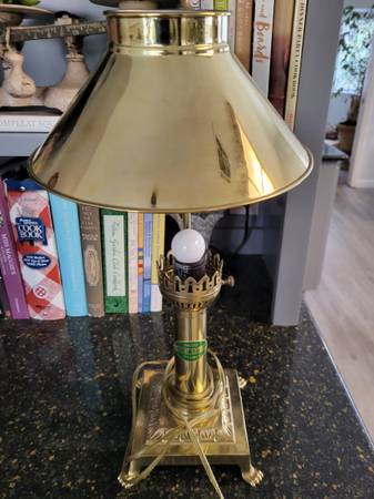 Vintage Orient Express lamp 1
