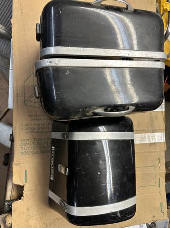 Craven motorcycle Vintage luggage BMW BMW R60 Triumph 650 1