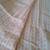 two muslin swaddles, white and peach pattern 3 thumbnail