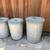 Vintage 30 - 45 Gallon Trash Cans Steel Galvanized with Lid 1950’s 60 4 thumbnail