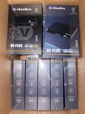 Vsee 6 plus streaming boxes! All channels,movies,tv shows,all sports 1
