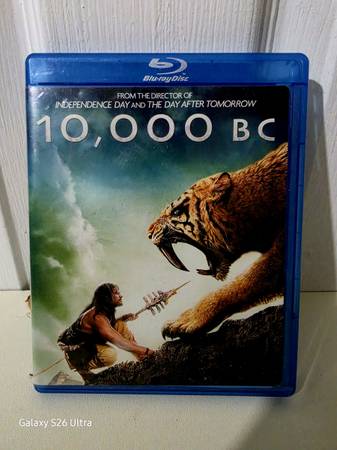 10 000 a. C. (2008) Disco Blu-ray versión estadounidense - $8 (Brooklyn)