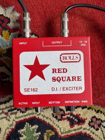 Rolls Red Square D.I. / Exciter SE162 1