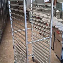 Used Commercial 20 Tier Aluminum Sheet Pan Rack w/ Casters Brand New — $375 in ft myers / SW florida