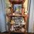 ANTIQUE DISPLAY WOOD SHELF ABOUT 100 YRS OLD 15 thumbnail