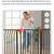 Wisairt Extra Wide Metal Baby Gates,29.5-48.8in Wide Auto Close Dog Sa 8 thumbnail
