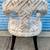 Nearly New, Upholstered Barrel.Chair 3 thumbnail