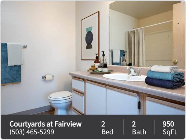 $1,700 / 2br - 950ft2 - ¡Algo que amar en cada habitación! 2 habitaciones, 2 baños. ¡Hermosa vista! (Fairview)63672618913281121