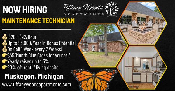 🔨👍💰Apartment Maintenance Technician 1