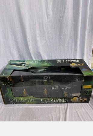 1:18 ULTIMATE SOLDIER SPECIAL EDITION FLIGHT 19 #81 TBF-1 AVENGER TOPE 1