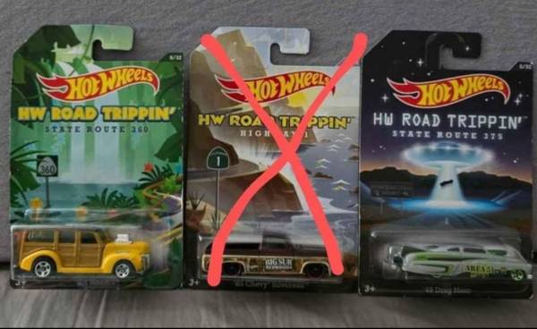 Hotwheels Road Trippin' Edition-Various Prices 1