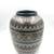 Antique Clay Black Handpainted ceramic Vase Large 5 thumbnail