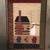 Primitive Winter Snowman & Log Cabin Quilted Wall Hanging Banner 1 thumbnail