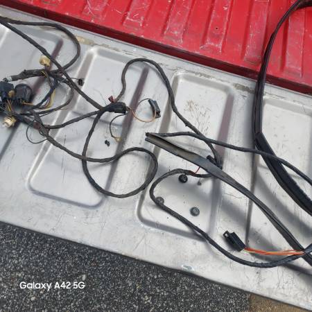 70 Chevelle rear tail lights wire harness 1