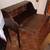 Vintage Oak Wood Drop Down Door Desk 4 thumbnail