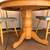 Bear claw oak table with leaf 3 thumbnail