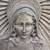 A silvered copper repoussé panel of Christ, second half 19th century 5 thumbnail