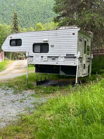 Solid 1998 Lance long bed camper surprisingly good interior 1