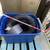 misc garden items / tools (hose holder, drain pipe, cultivator, tote) 10 thumbnail