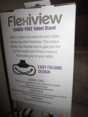 FlexiView New in Box Hands-Free Flexible Spider Tablet Stand - $7 (Sparks/Reno)63471087747715123