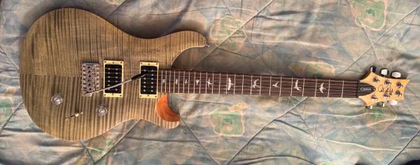 2017 PRS SE Custom 24 electric guitar Trampas Green NOT U.S. $800 1