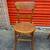 Antique Art Deco Style Tiger Oak Bentwood Bistro Dining Side Chairs 2 thumbnail
