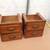Pair 2 Drawer Cabinets 6 thumbnail